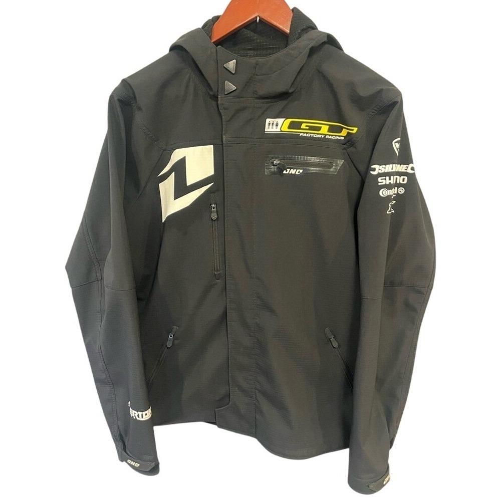 One Industries Atmosphere Softshell Full Zip Jacket Black Men's Small